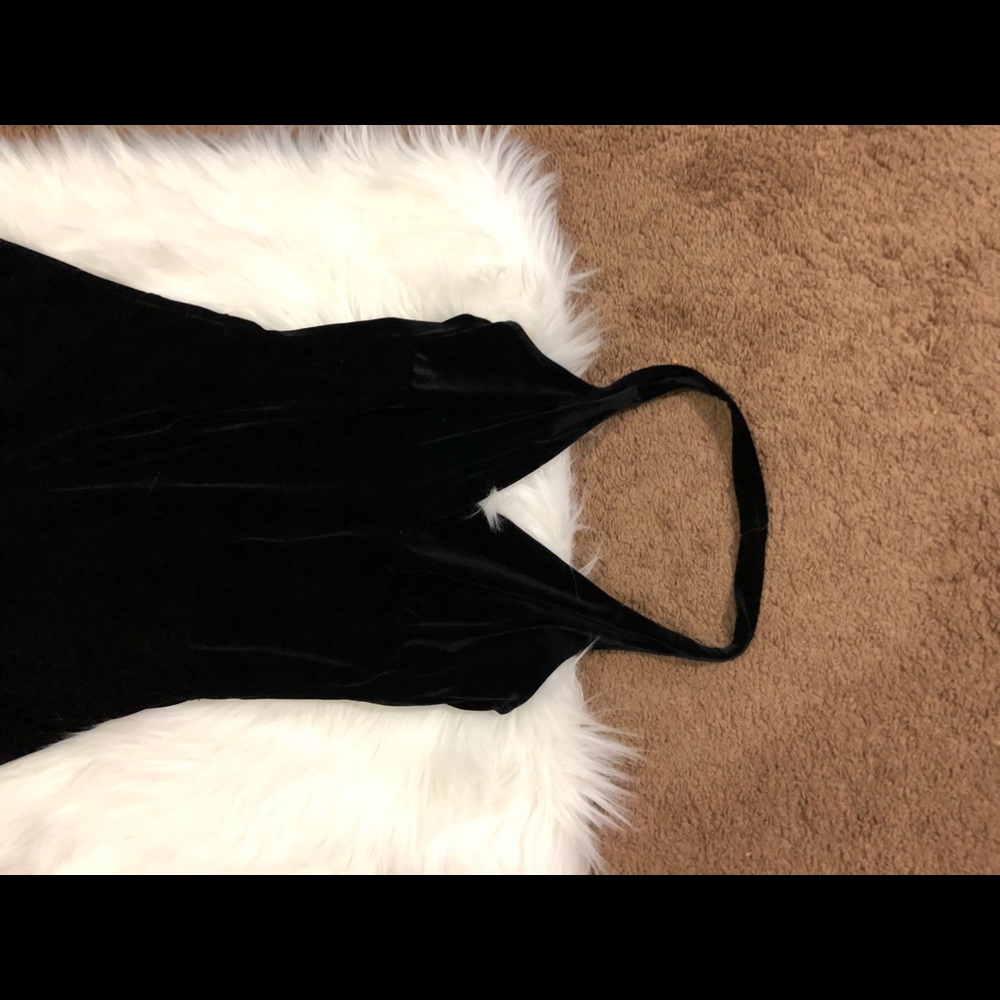 Velvet jumpsuit - Picture 3 of 4